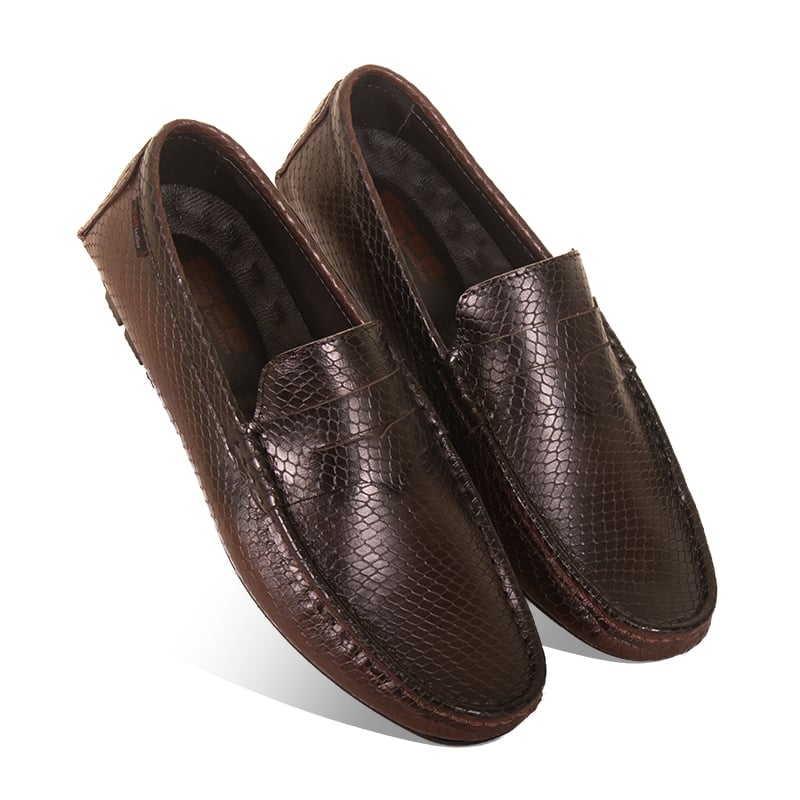 Buy Elegance Medicated Leather Loafers SB-S578 at Best Price In Bangladesh