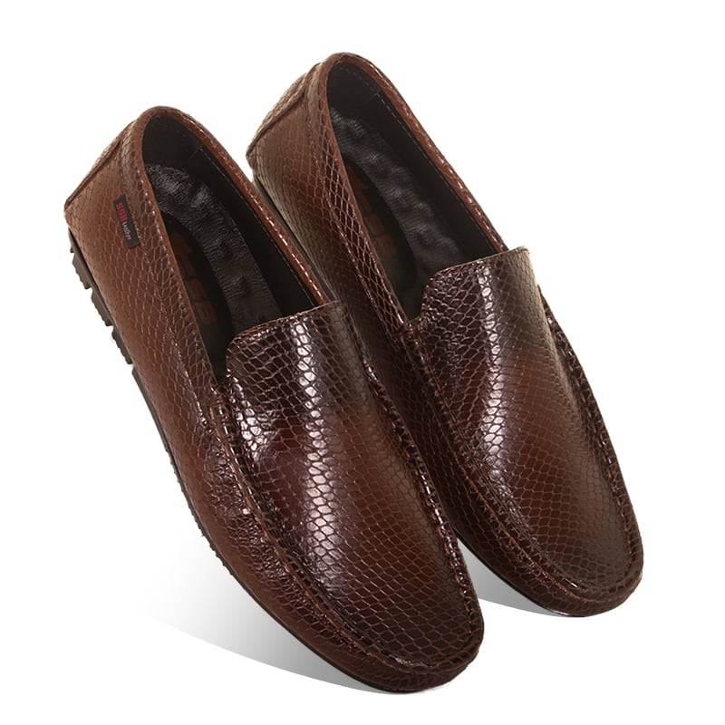 Buy Elegance Medicated Leather Loafers SB-S577 at Best Price In Bangladesh