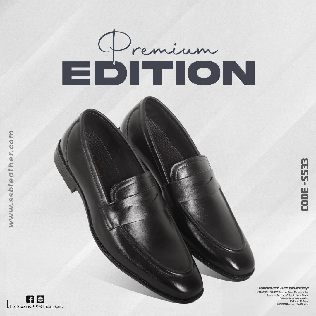 Buy Penny Loafer Leather Shoe for Men SB-S533 at Best Price In Bangladesh