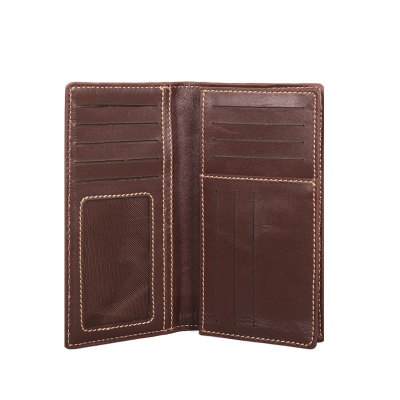 Buy Genuine Leather Semi Long Wallet SB-W199 at Best Price In Bangladesh