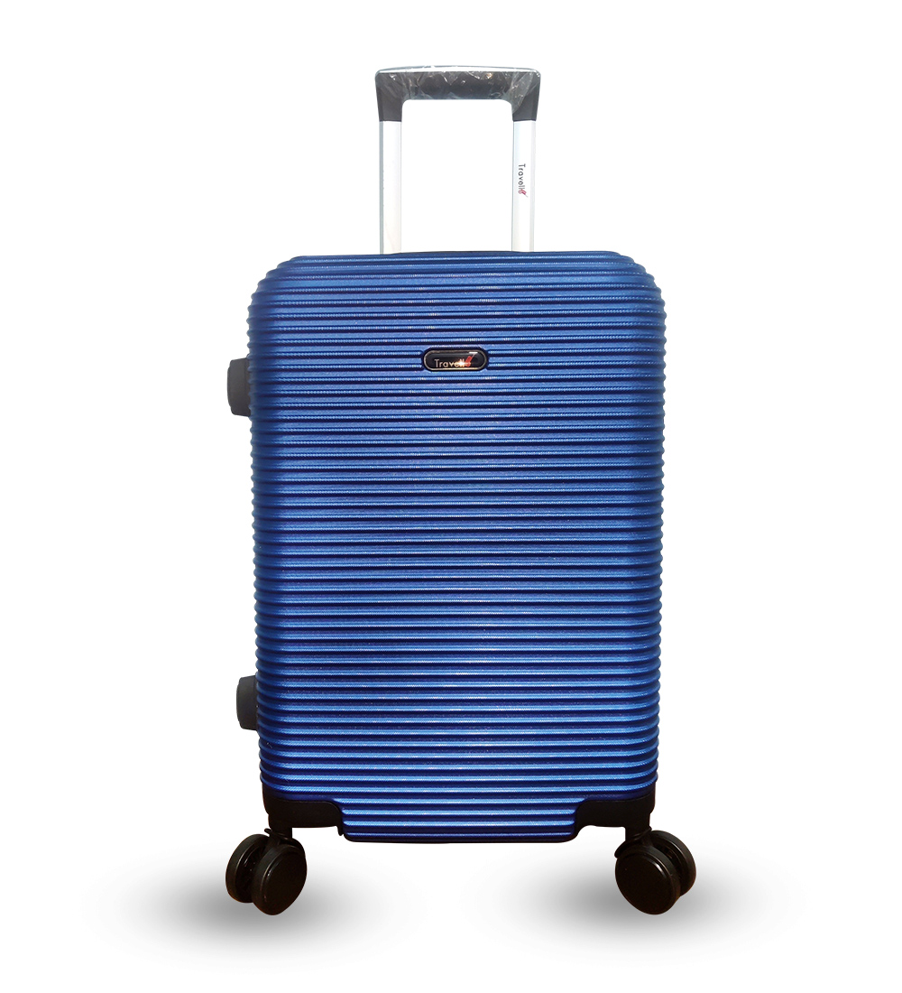 Picture of Travello 500mm (20") Unbreakable Body More Capacity Water Resistant Aluminum Luggage/Trolley/Hardtop- Dark Blue