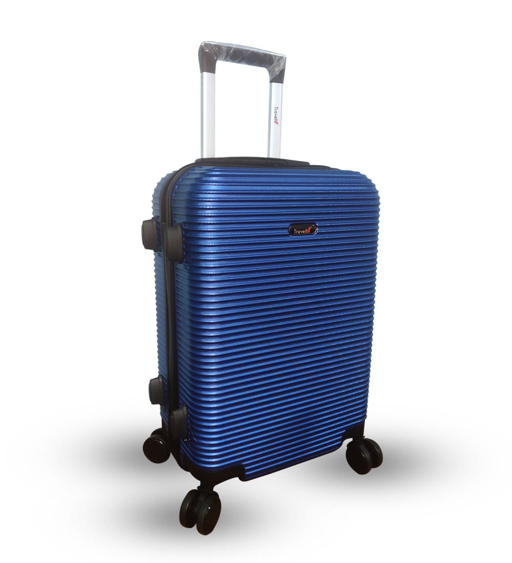 Picture of Travello 500mm (20") Unbreakable Body More Capacity Water Resistant Aluminum Luggage/Trolley/Hardtop- Dark Blue