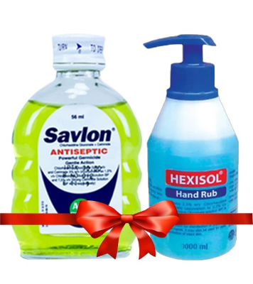 Buy Hexisol 1000ml Hand Rub And Savlon 56ml Liquid Combo Offer at Best Price In Bangladesh