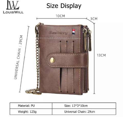 Picture of Man's Fashionable Design Leather  wallets