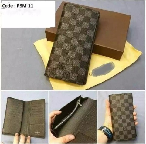 Picture of Man's Fashionable Design Leather  wallets