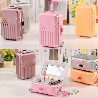 Picture of Mini Suitcase Shape Music Box Kids Toys Gifts For Elise Plastic Music Box Home Office Decoration Birthday Gift
