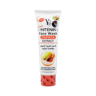YC Whitening Face Wash Papaya Extract 100ml