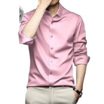 Picture of Trendsetter -Upscale Living -New Stylist Silk Long Sleeve Selemfit Shirt For Men