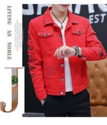 Picture of NEW PRINTED FULL SLEEVE JACKET FOR MEN