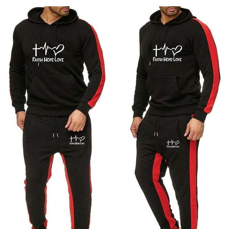 Picture of Versatile Winter Set - New Stylish Hoodie with Pant For Man - Elevate Your Winter Wardrobe