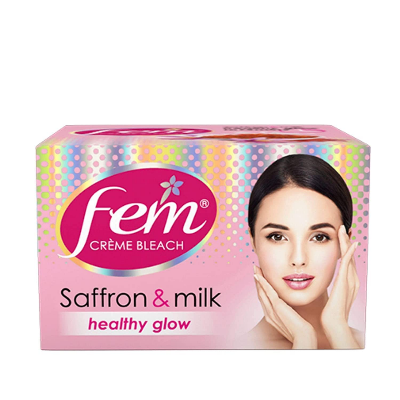 Fem Fairness (Saffron & Milk) Crème Bleach - 24g 
