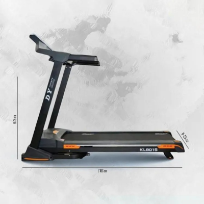 Sport House-KL 901S Foldable Motorized Treadmill -Black