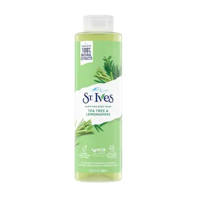 St. Ives Purifying Body Wash With Tea Tree & Lemongrass 650ML