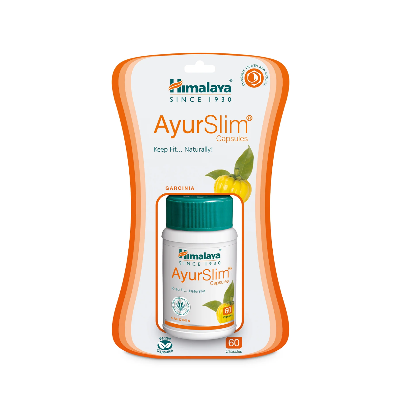 Himalaya Wellness AyurSlim Capsules - Pack of 60 Pieces (Weight Management)