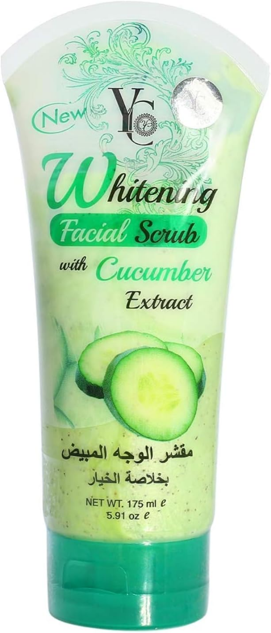 YC Whitening Facial Scrub With Cucumber Extract 175ML