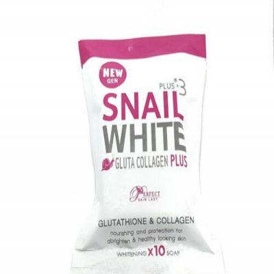 Snail White Gluta Collagen Plus Soap for Women 80g