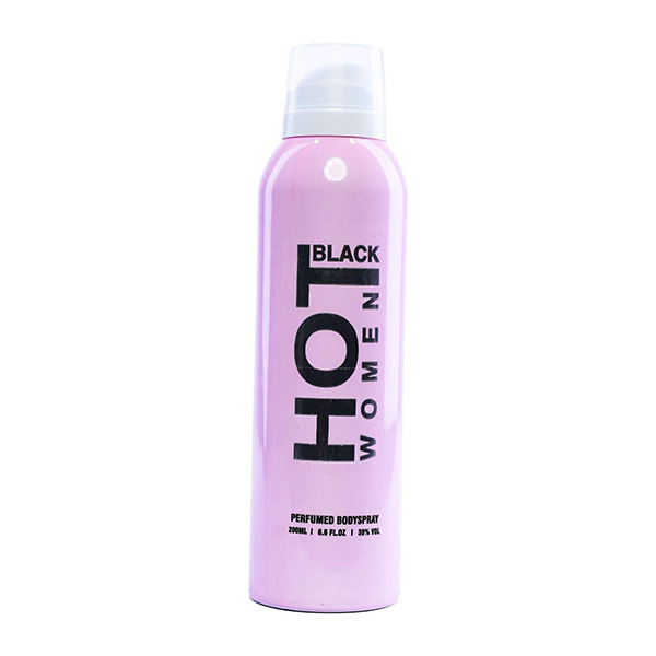 Hot Women Black Perfumed Body Spray 200ml