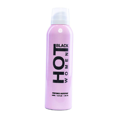 Hot Women Black Perfumed Body Spray 200ml