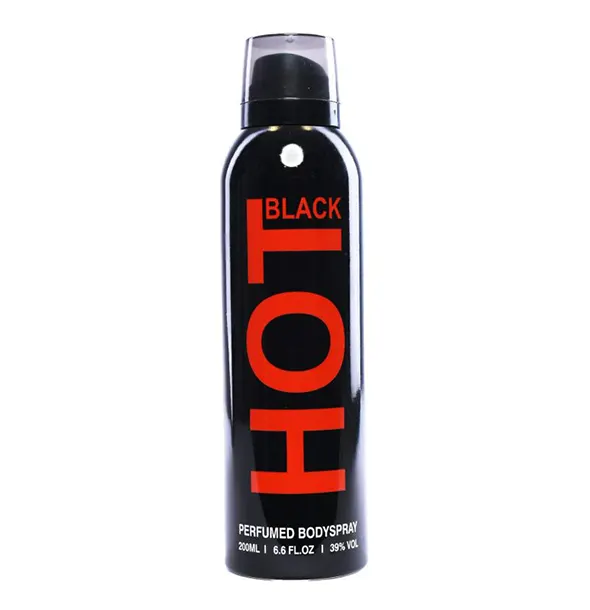 Hot Black Perfumed Body Spray 200ml