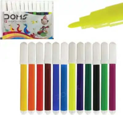 Buy Doms Mini Aqua Sketch Colour Pens 12 Shades  at Best Prices in Bangladesh