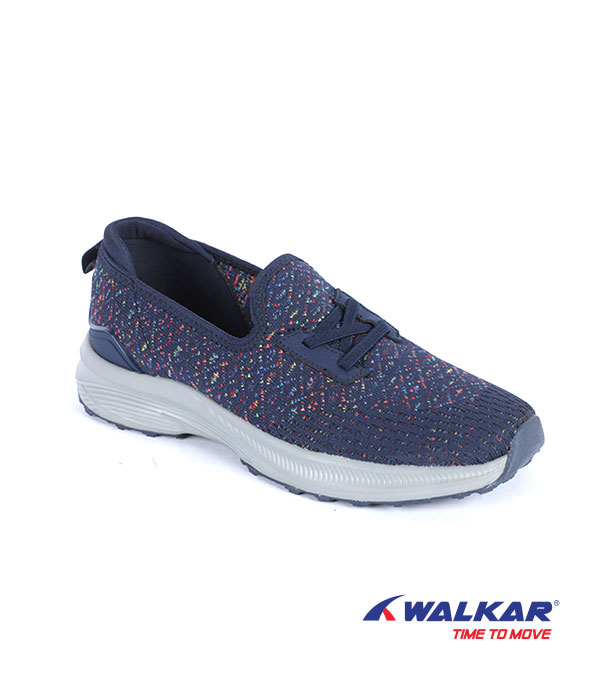 Picture of Walkar Ladies Sports Shoe Navy-CKD