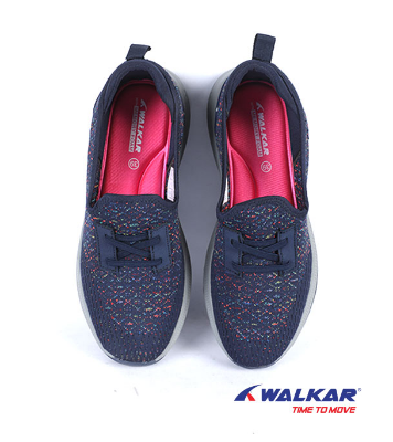 Picture of Walkar Ladies Sports Shoe Navy-CKD