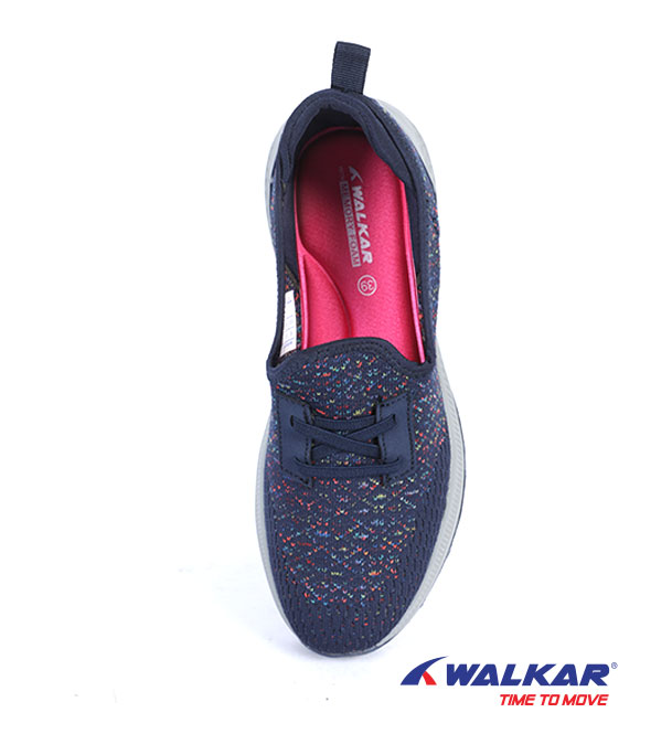 Picture of Walkar Ladies Sports Shoe Navy-CKD