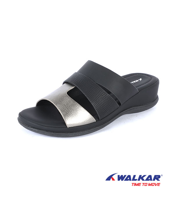 Picture of Walkar Ladies casual Shoe Black-CKD