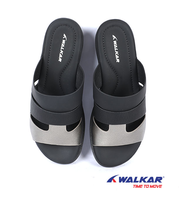 Picture of Walkar Ladies casual Shoe Black-CKD