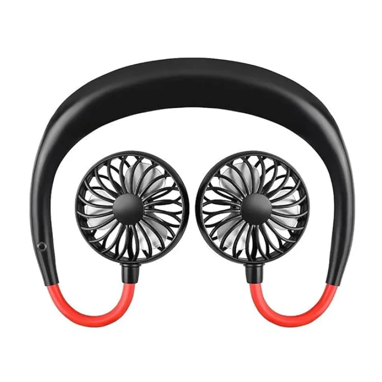 Buy Portable Sports Neck Fan, 1800mAh USB Rechargeable Hands-Free Mini Personal Desktop Fan, 3 Wind Speeds, 7 Blades, 360 Degree Best Office,Home Kitchen,Bedroom,Dorm,Outdoor Camping  Online in Bangladesh