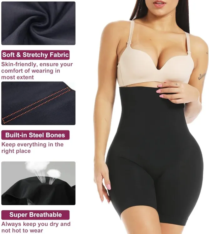 Buy KeepCart Women Tummy Control Shapewear High Waist Trainer Thigh Slimmer Online in Bangladesh