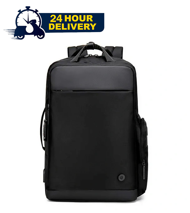 Picture of Golden Wolf Agility Expandable Backpack With Combination Lock, Expansion And Usb