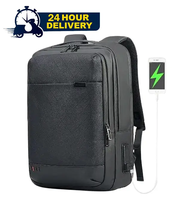 Picture of Waterproof 15.6 Inch Laptop Bags With Usb Charging Travel