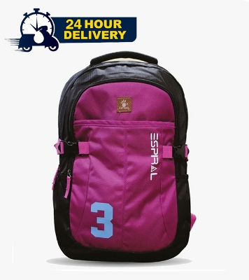 Picture of Espiral 202402 3Series Nylon Fabric School College Backpack Lightweight