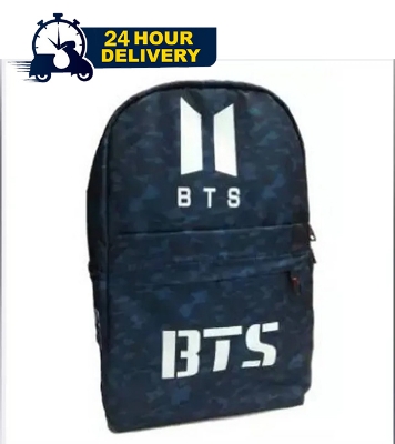 Picture of Navy Blue Polyester Backpack