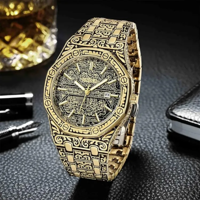 Buy Watches Stainless Steel Mens Watches And Stainless Steel Ayatul Kursi Bracelet Buy 1 Get 1 Free  Online at Best Price In Bangladesh