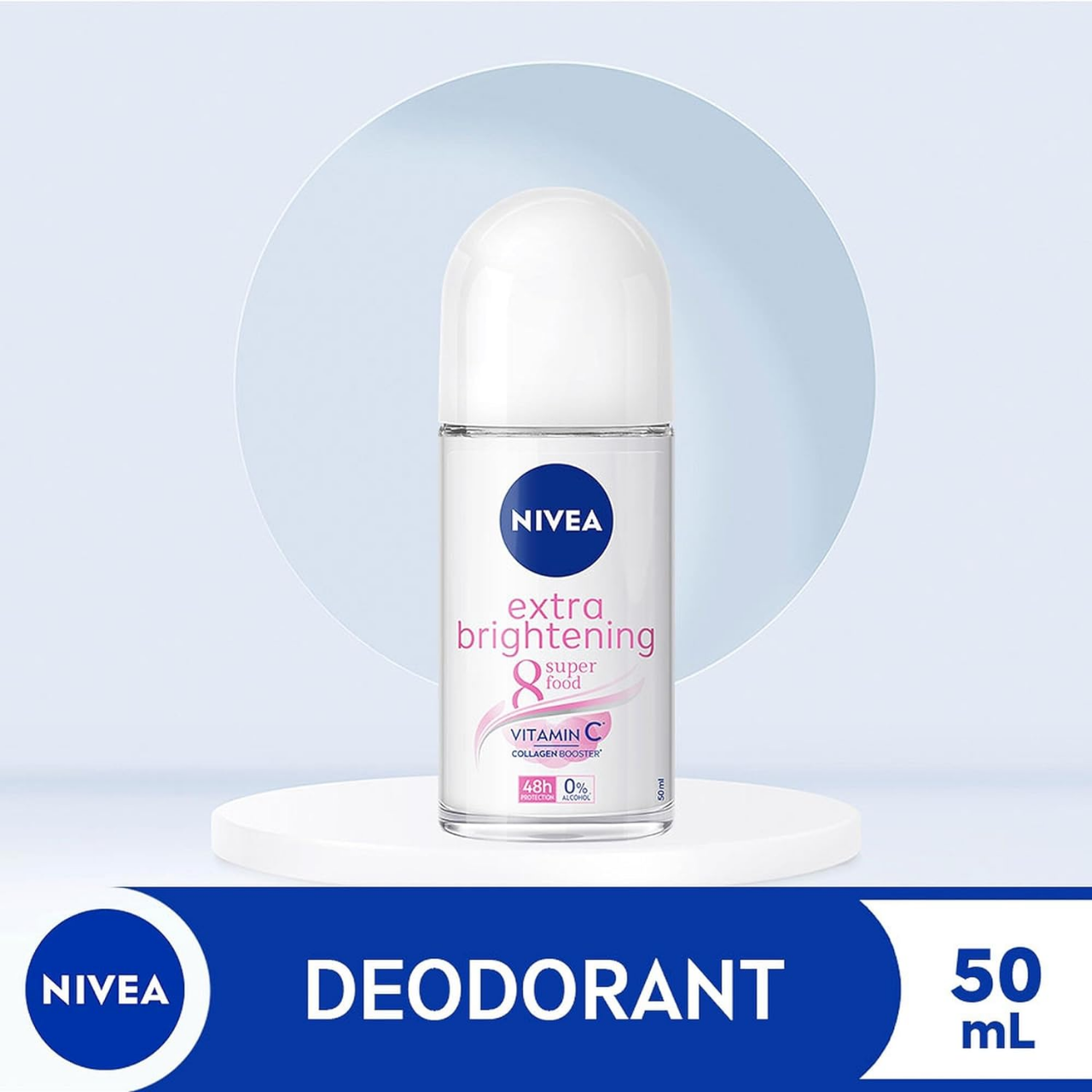 Buy Nivea Extra Brightening 8 Superfood Vitamins C Anti-Perspirant Deo Roll On - 50ml  at Best Price In Bangladesh