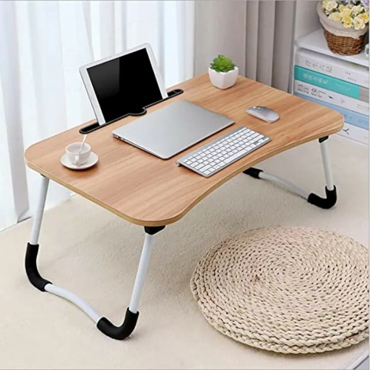 Buy   Multifunctional Foldable laptop Desk Laptop Desks Portable Adjustable Foldable Laptop Notebook Lap PC Folding Desk Table Stand Bed Tray Study and Reading, color- Black, Blue, red, Wooden, green. Online at Best Price In Bangladesh