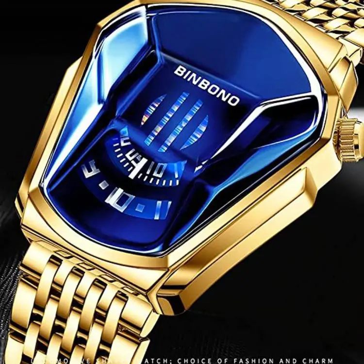 Buy BINBOND Quartz men's watch trend market watch style locomotive concept watch men Online at Best Price In Bangladesh