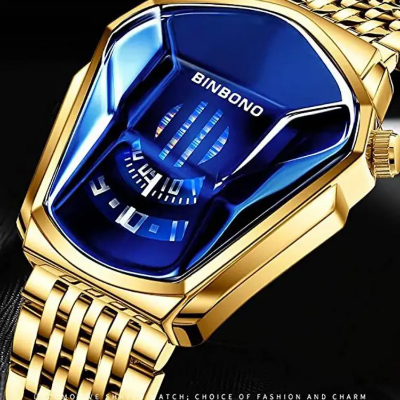 Buy BINBOND Quartz men's watch trend market watch style locomotive concept watch men Online at Best Price In Bangladesh