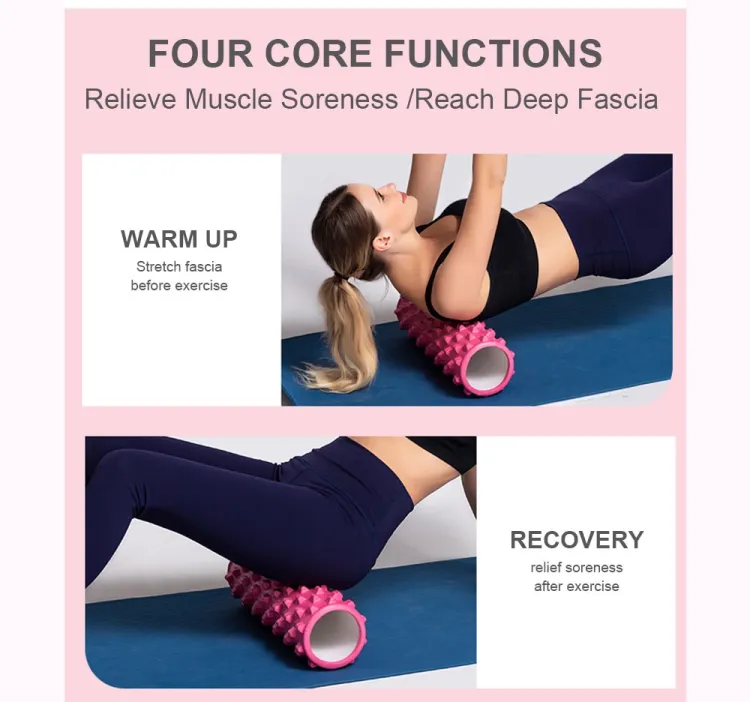 Buy Yoga Foam Roller 30Cm Gym Exercise Yoga Block Fitness Floating Yoga Column Online at Best Price In Bangladesh