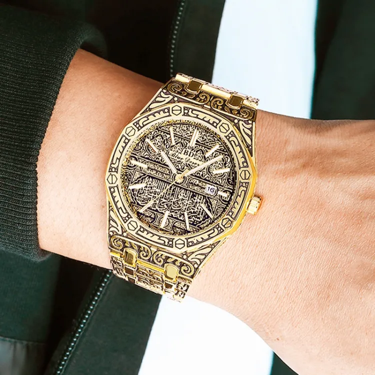 Buy Waterproof Stainless Steel Analogue Quartz Watch Date Wrist Watch Men Hands Luminous at Best Prices in Bangladesh