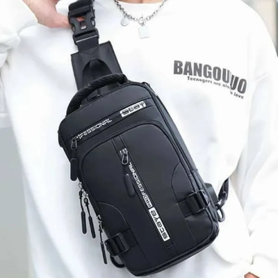 Buy Bag For Men & Women Waterproof Backpack Purse Cross Body Bag With Usb Charging Port - Bag" in Bangladesh