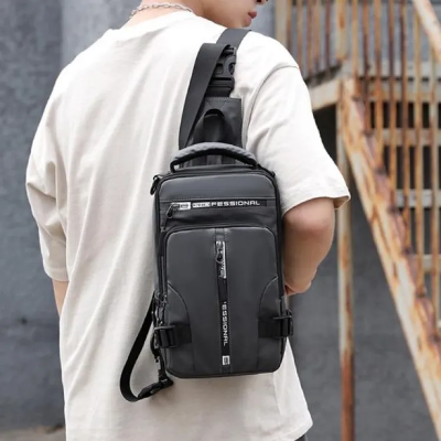 Buy Bag For Men & Women Waterproof Backpack Purse Cross Body Bag With Usb Charging Port - Bag" in Bangladesh