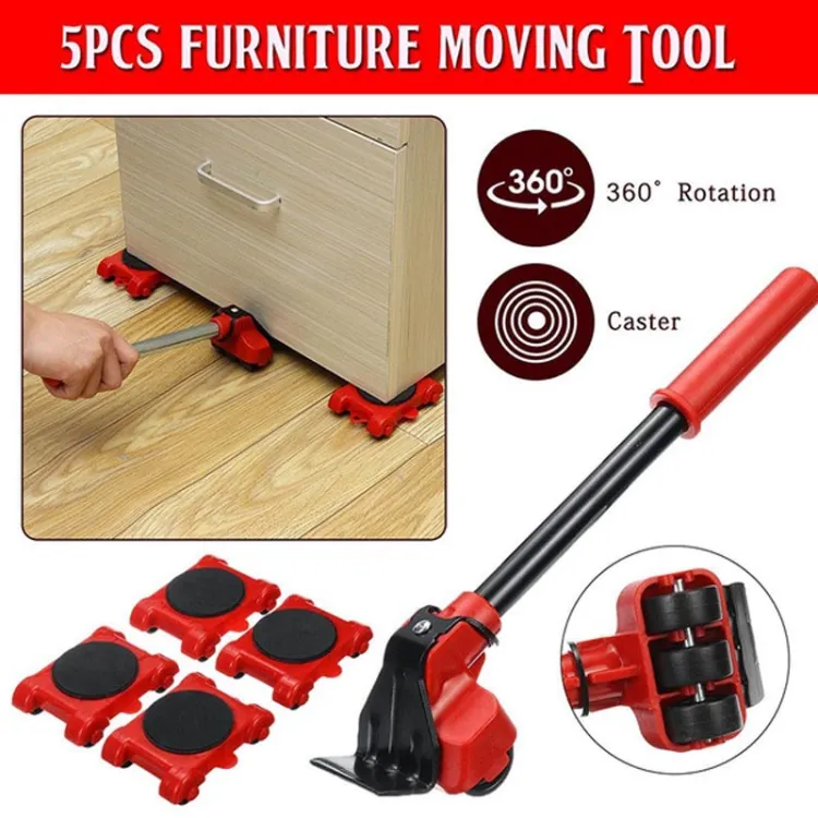 Buy 5Pcs Furniture Moving Hand Tool set Furniture Lifter Mover for Sofa Bed Cabinet Wheel Bar + Mover Roller Transport Online in Bangladesh at Best Prices in Bangladesh
