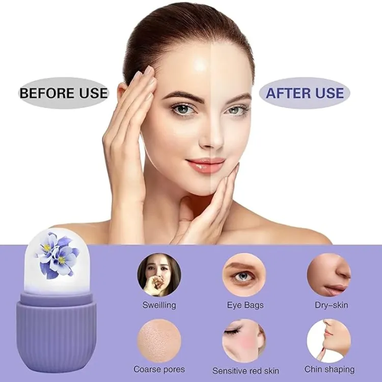 Buy XONIRY Ice Roller for Face, Ice Roller for Face Massager, Face Ice Roller to Enhance Skin Glow, Shrink &Tighten Pores, Reusable Facial Ice Roller Face Ice Treatment (MULTI) Online at Best Price In Bangladesh