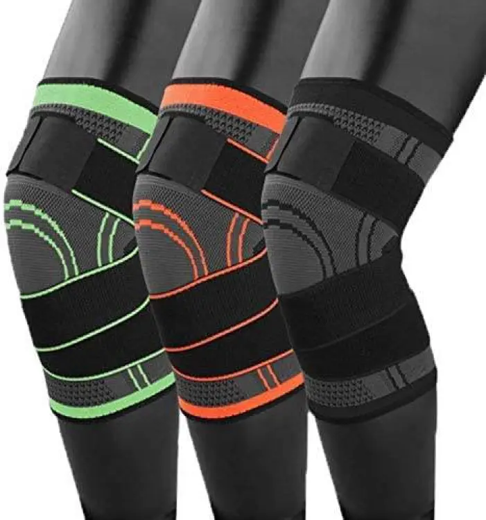 Buy Yfmall 2Pcs Fitness Running Cycling Knee Support Braces Elastic Sport Compression Pads Online at Best Price In Bangladesh