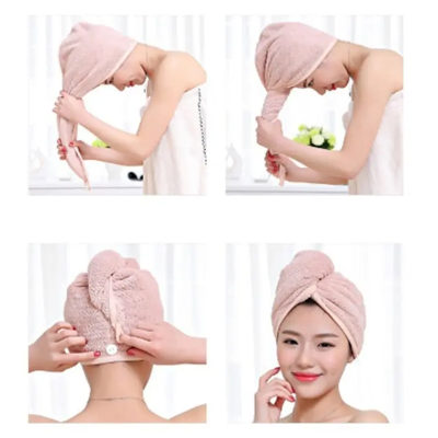 Buy Comfortable Ladies Magic Hair Drying Towel  Online at Best Price In Bangladesh