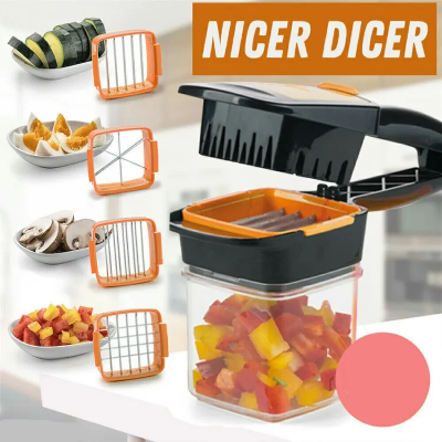 Buy Nicer Dicer 5 in 1 Multi-Cutter Quick Food Fruit Vegetable Cutter Slicer  Online in Bangladesh at Best Price In Bangladesh