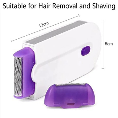 Buy  2 in 1 Electric Epilator Women Hair Removal Painless Women Hair Remover Shaver Instant Painless Free Sensor Light USB Recharge  Online at Best Price In Bangladesh